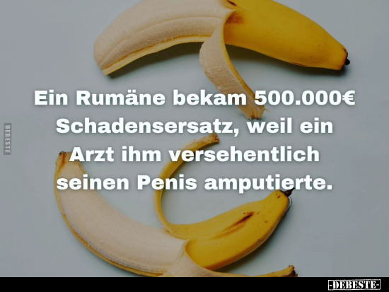 Ein Rumäne bekam 500.000€ Schadensersatz, weil.. - Lustige Bilder | DEBESTE.de