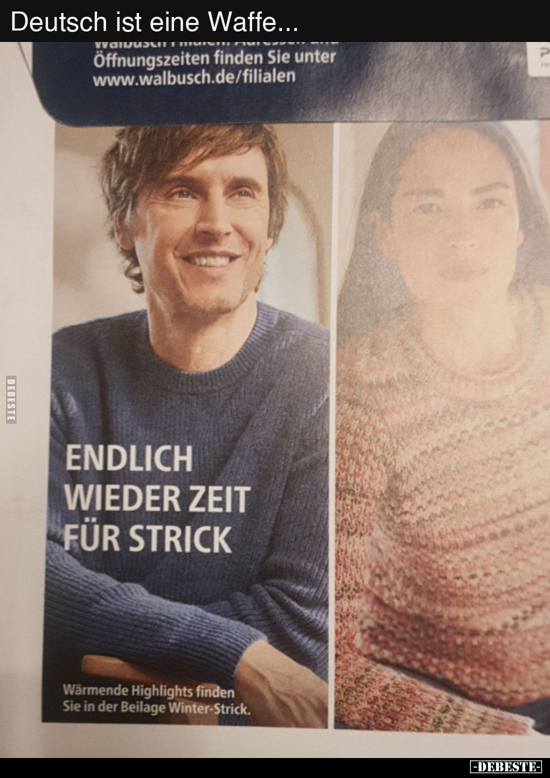 Deutsch ist eine Waffe...