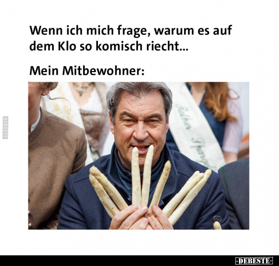 Wenn ich mich frage, warum es auf dem Klo so komisch.. - Lustige Bilder | DEBESTE.de