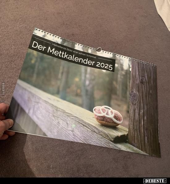 Der Mettkalender 2025.. - Lustige Bilder | DEBESTE.de