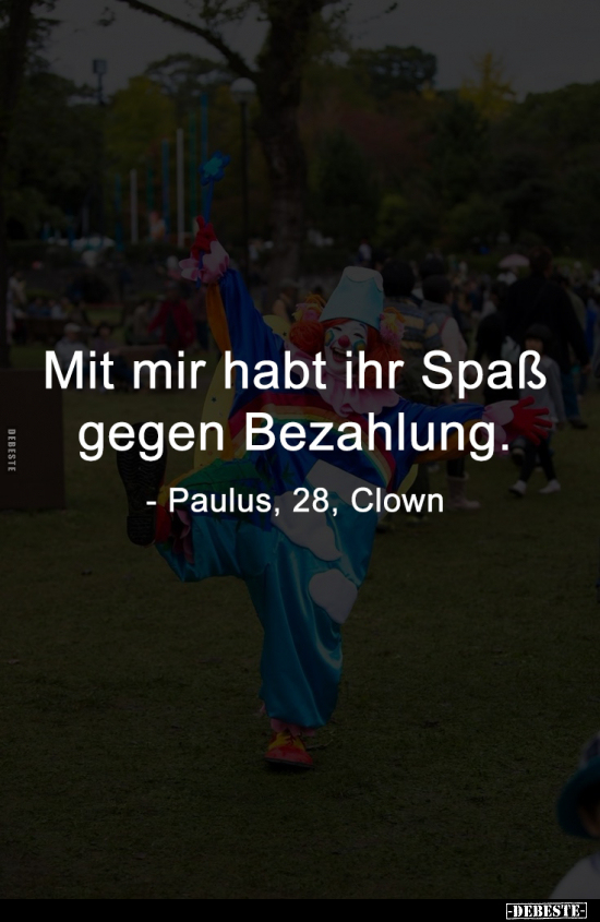 Spaß, Clown