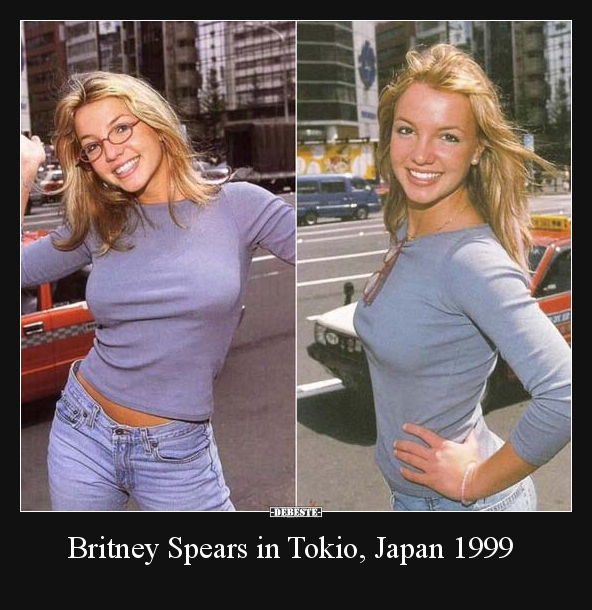 Britney Spears in Tokio, Japan 1999.. - Lustige Bilder | DEBESTE.de