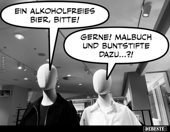 Ein alkoholfreies Bier, bitte!.. - Lustige Bilder | DEBESTE.de