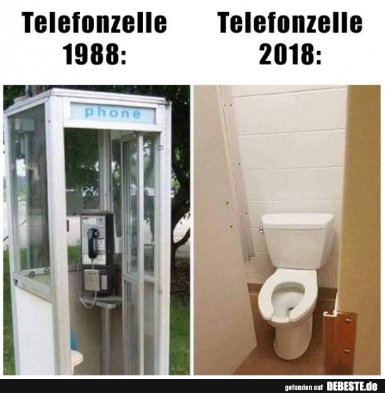 Telefonzelle 1988/2018.