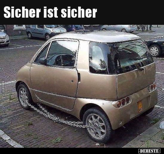 Sicher ist sicher.. - Lustige Bilder | DEBESTE.de