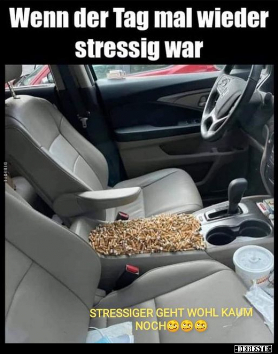 Wenn der Tag mal wieder stressig war..