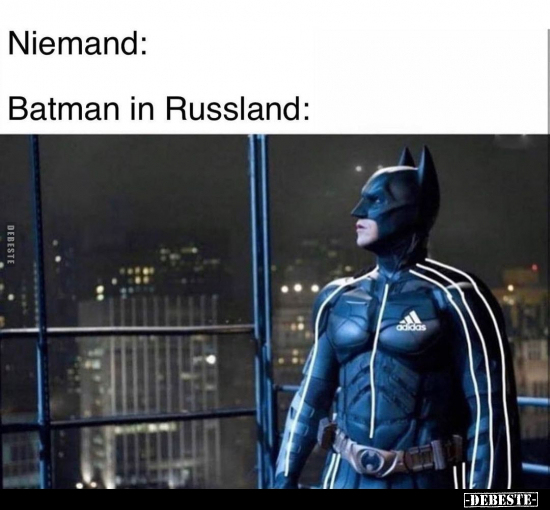 Batman in Russland.. - Lustige Bilder | DEBESTE.de