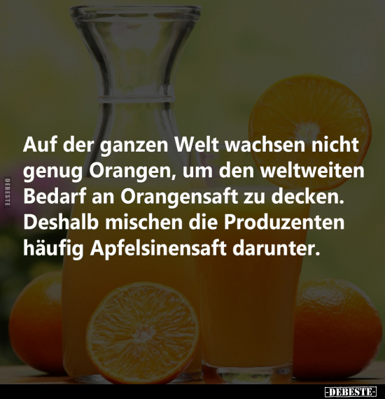 Auf Der Ganzen Welt, Orangen