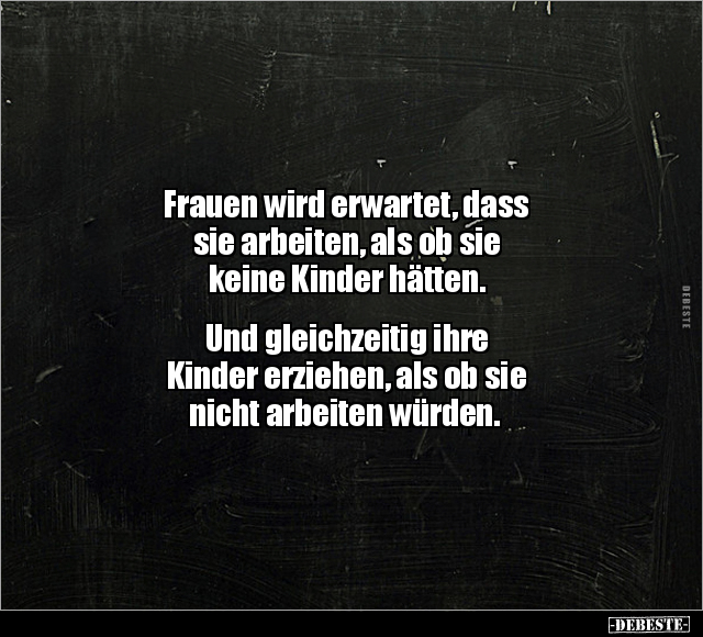 Lustige Bilder zum Thema: Frauen, Nicht Arbeiten, Kinder