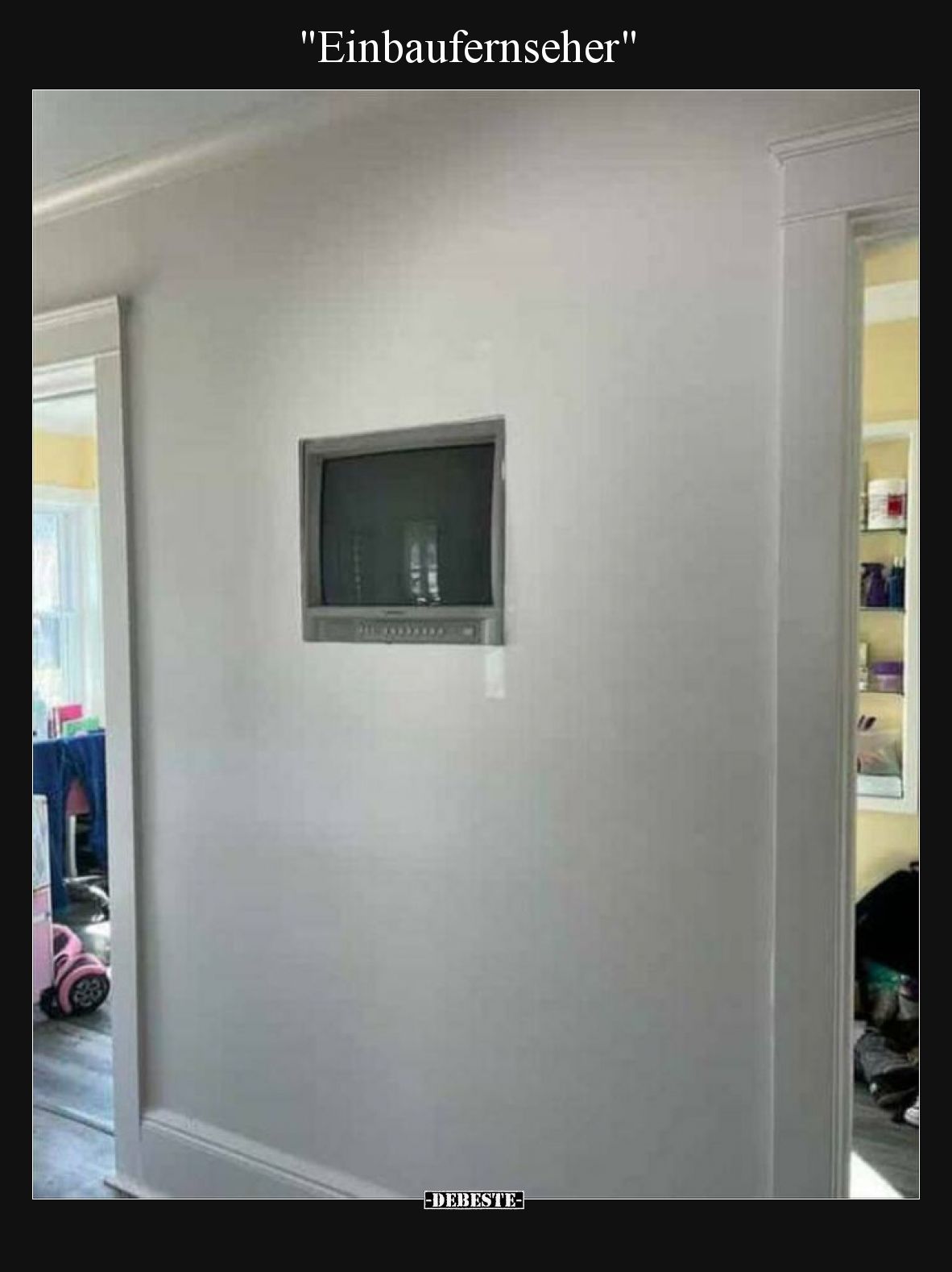 "Einbaufernseher"