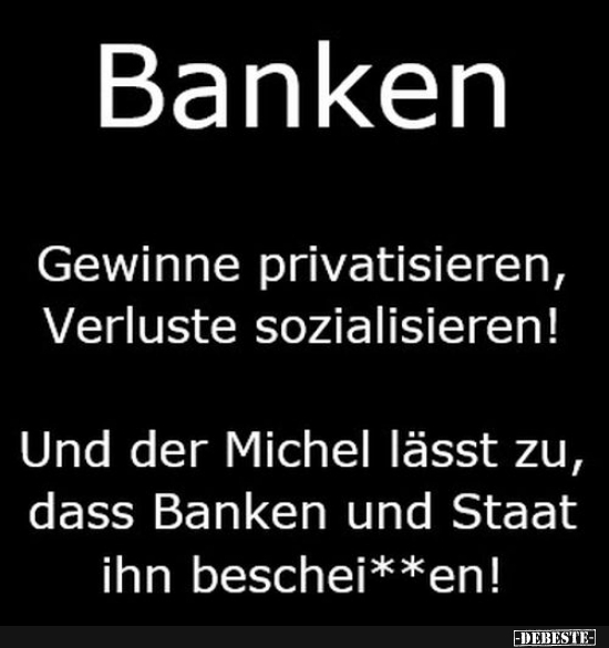 Banken - Lustige Bilder | DEBESTE.de