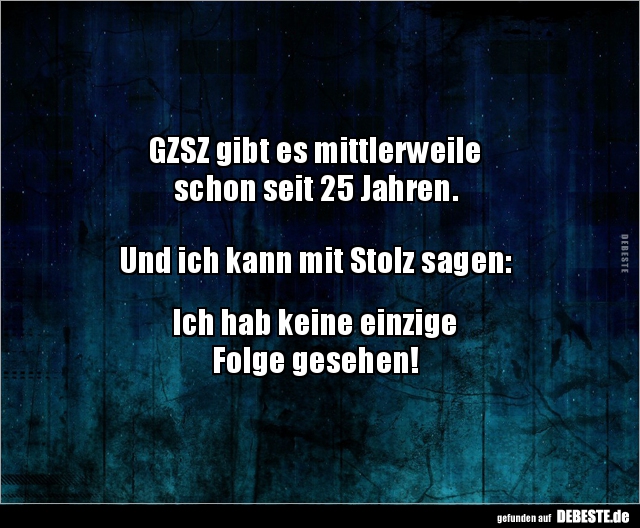 GZSZ gibt es mittlerweile schon seit 25 Jahren.. - Lustige Bilder | DEBESTE.de