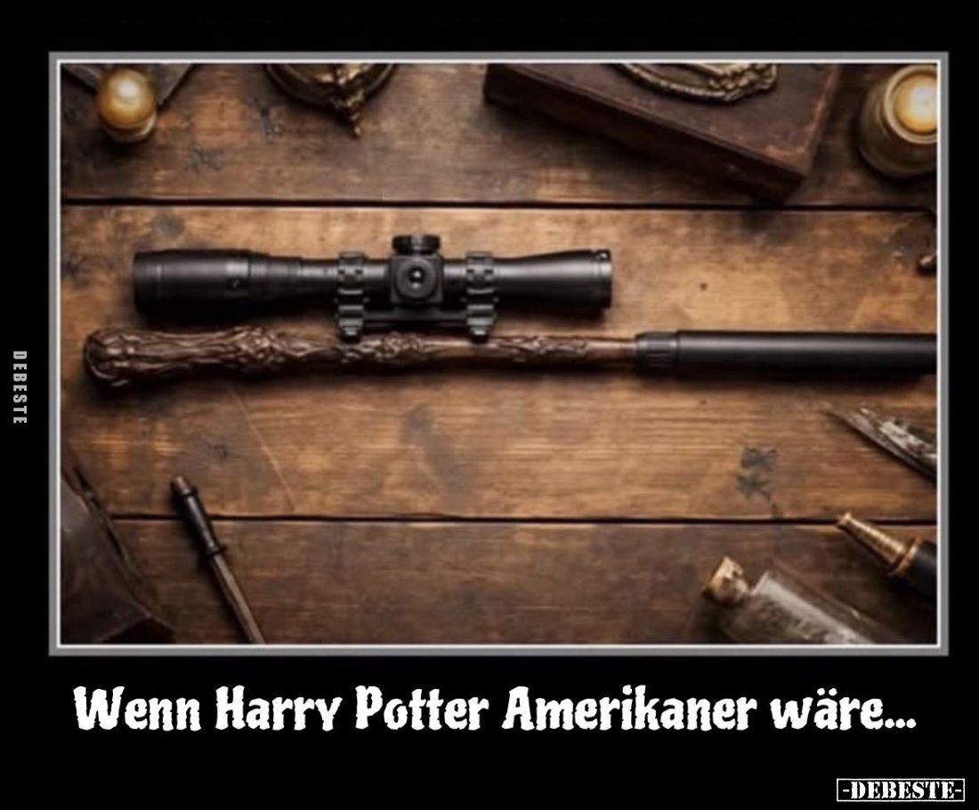 Wenn Harry Potter Amerikaner wäre... - Lustige Bilder | DEBESTE.de