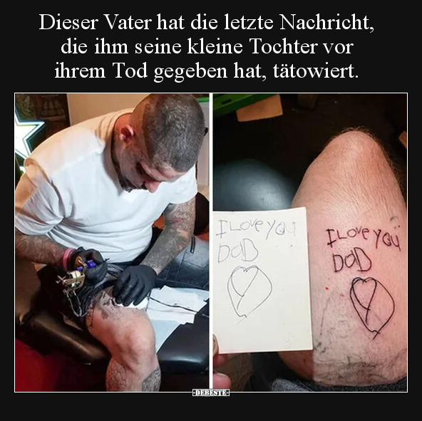 Dieser Vater hat die letzte Nachricht, die ihm seine kleine.. - Lustige Bilder | DEBESTE.de