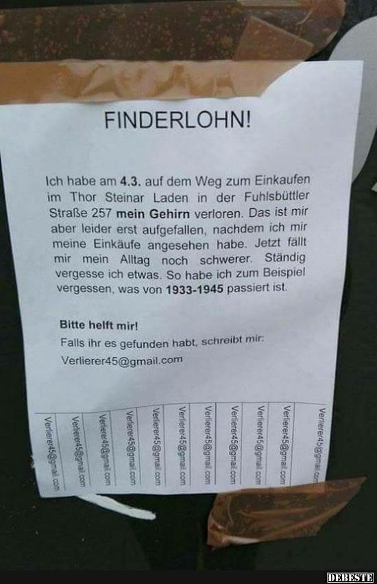 Finderlohn! - Lustige Bilder | DEBESTE.de