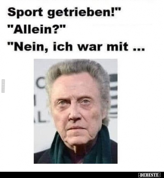 "Sport getrieben!".. - Lustige Bilder | DEBESTE.de