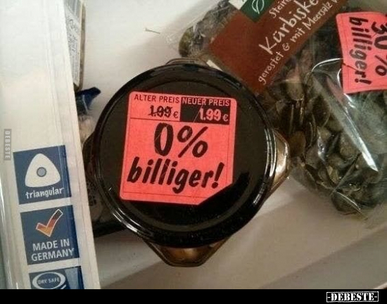 0% billiger!.. - Lustige Bilder | DEBESTE.de