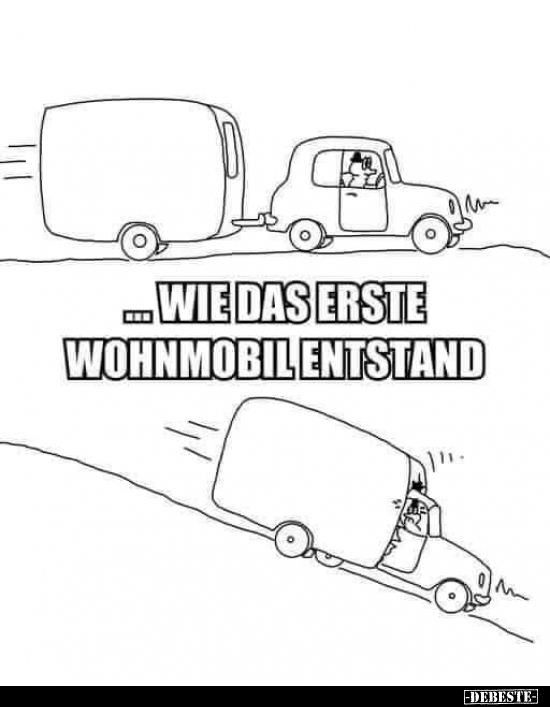 ...wie das erste Wohnmobil entstand... - Lustige Bilder | DEBESTE.de