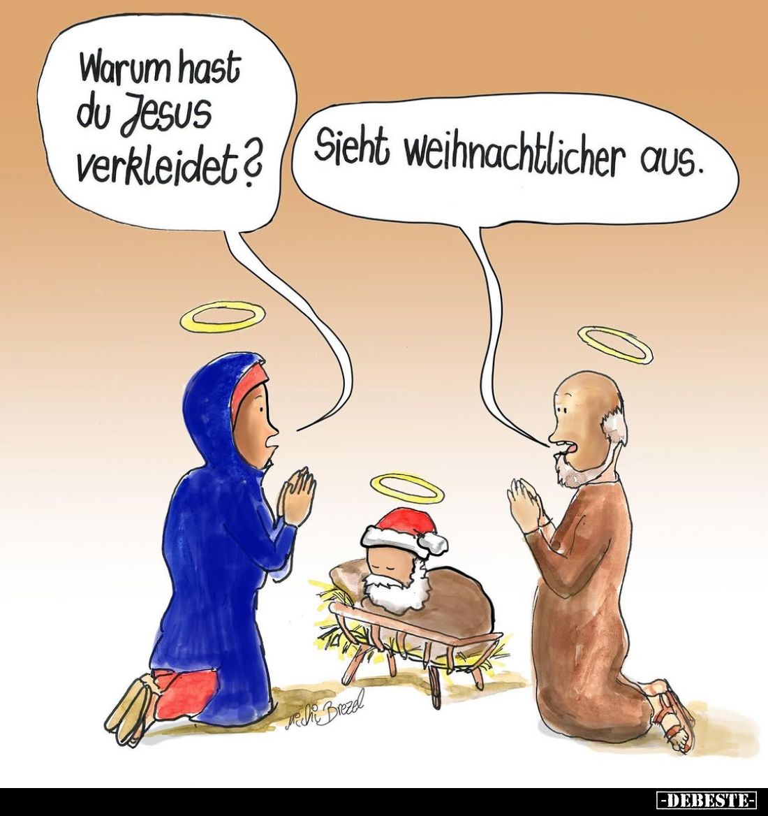 Warum hast du Jesus verkleidet?... - Lustige Bilder | DEBESTE.de