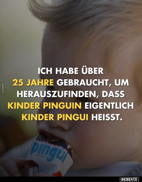 Kinder, Pinguin