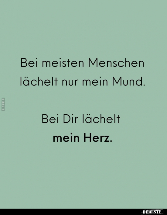 Bei meisten Menschen lächelt nur mein Mund.. - Lustige Bilder | DEBESTE.de