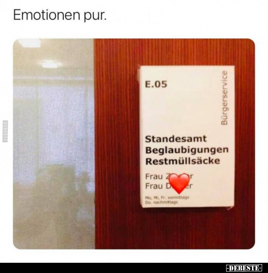 Emotionen pur. - Lustige Bilder | DEBESTE.de