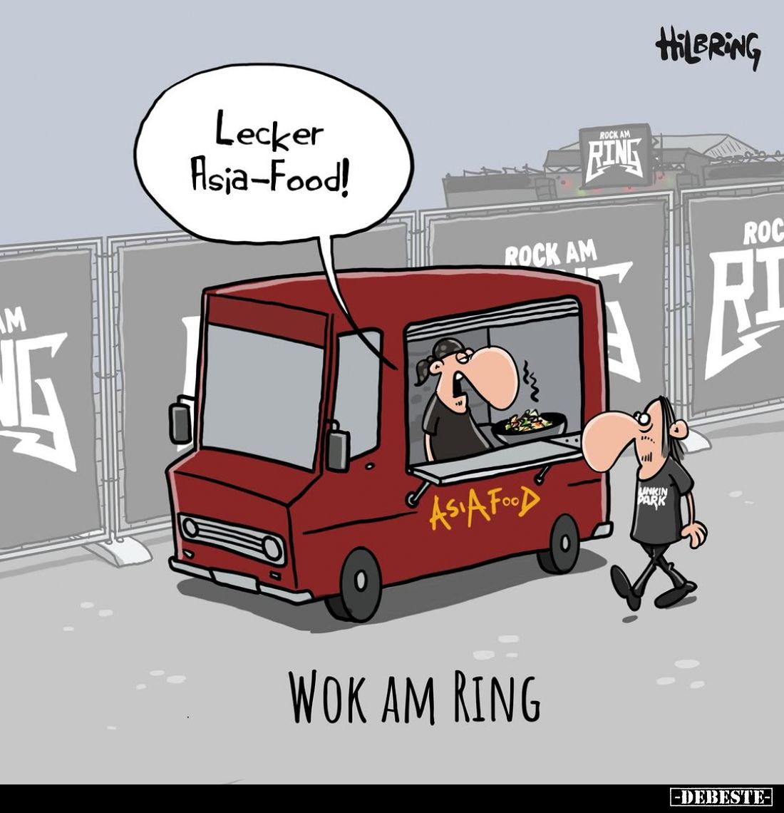 Lecker Asia-Food!
Wok am Ring.