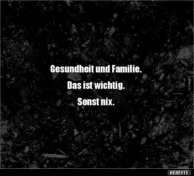 Gesundheit und Familie.. - Lustige Bilder | DEBESTE.de