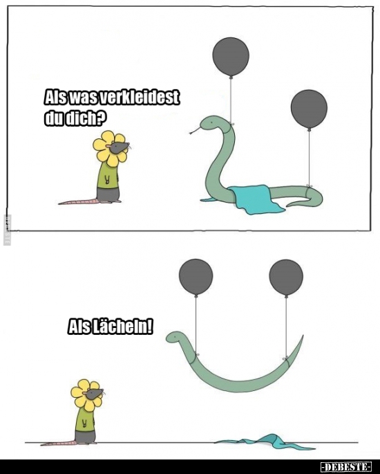 Als was verkleidest du dich?..