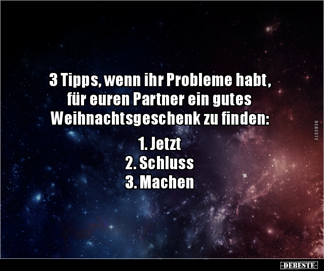 3 Tipps, wenn ihr Probleme habt, für euren Partner.. - Lustige Bilder | DEBESTE.de