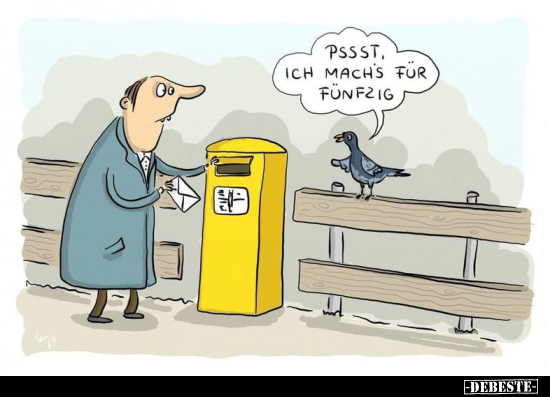 Pssst, ich mach's für fünfzig.