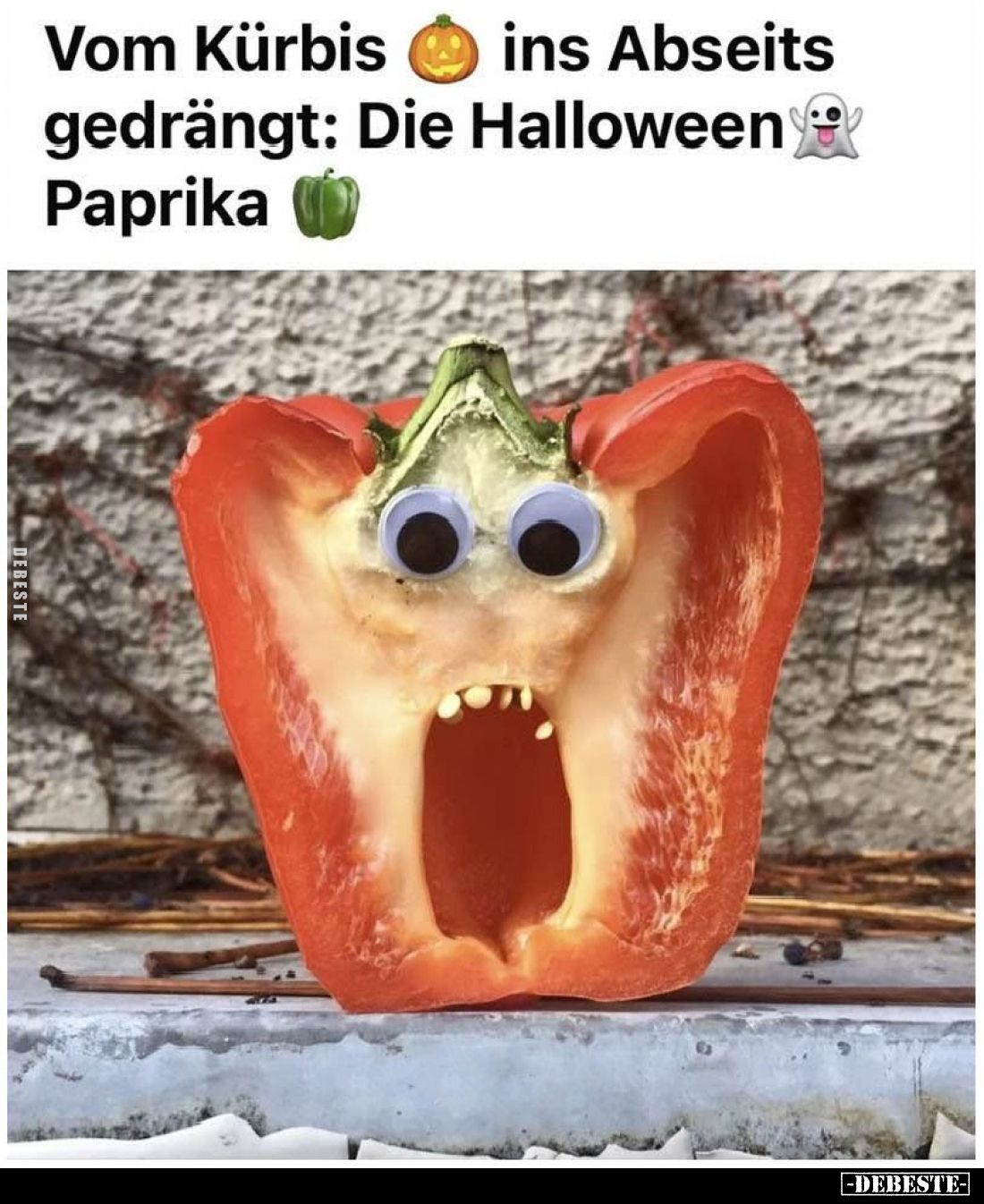Vom Kürbis ins Abseits gedrängt: Die Halloween-Paprika