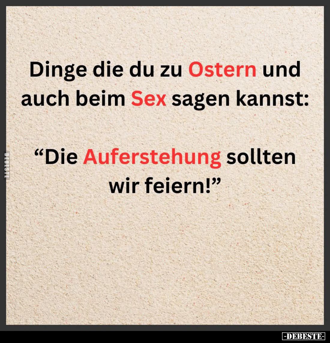 Dinge die du zu Ostern... - Lustige Bilder | DEBESTE.de