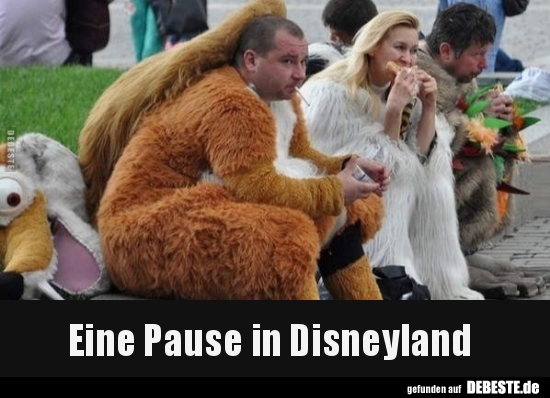 Eine Pause in Disneyland.. - Lustige Bilder | DEBESTE.de