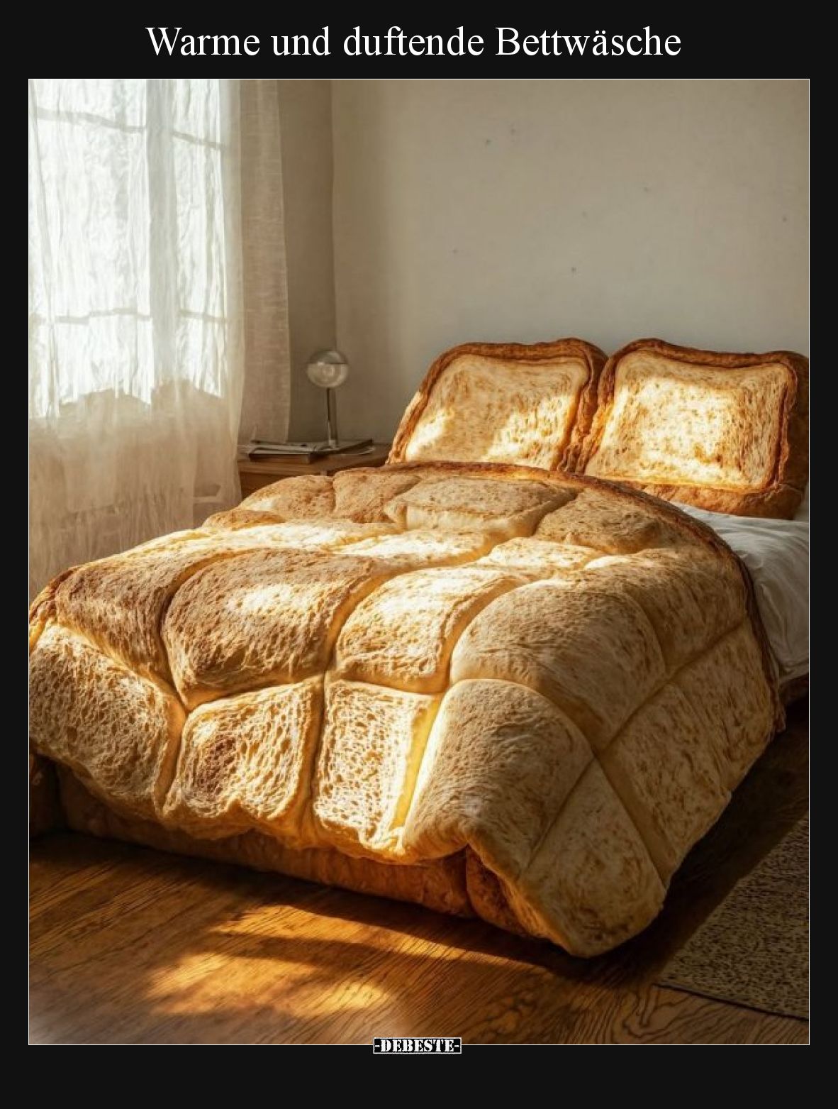 Warme und duftende Bettwäsche