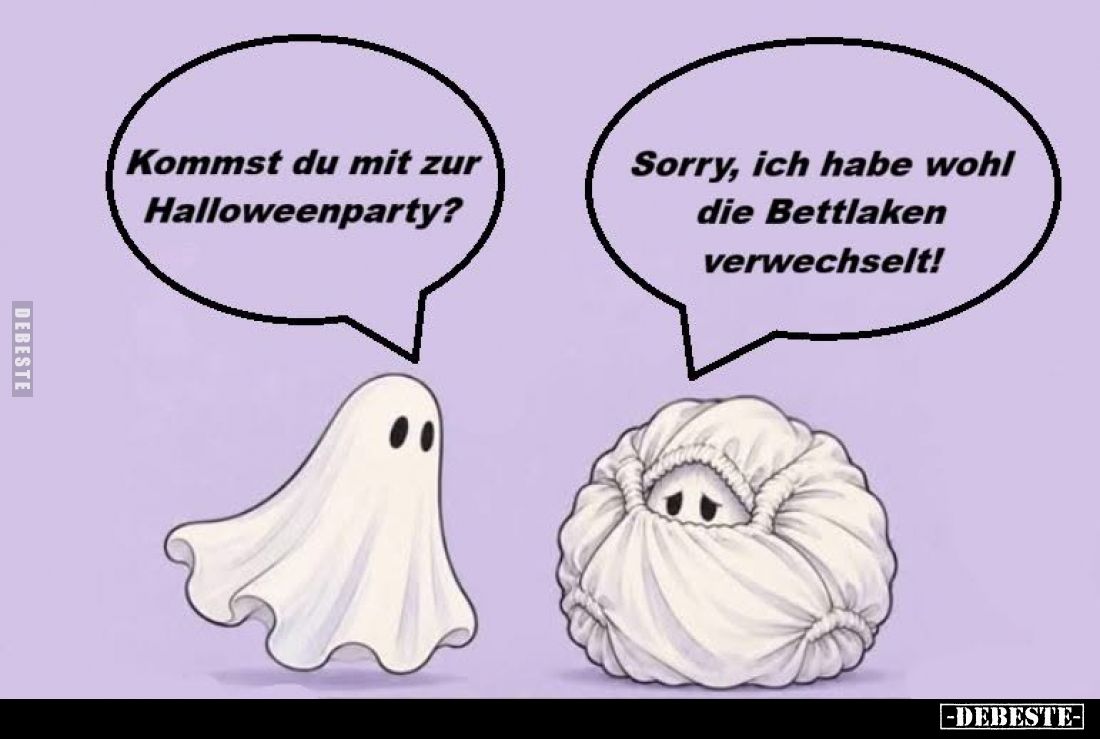 Kommst du mit zur Halloweenparty?.. - Lustige Bilder | DEBESTE.de