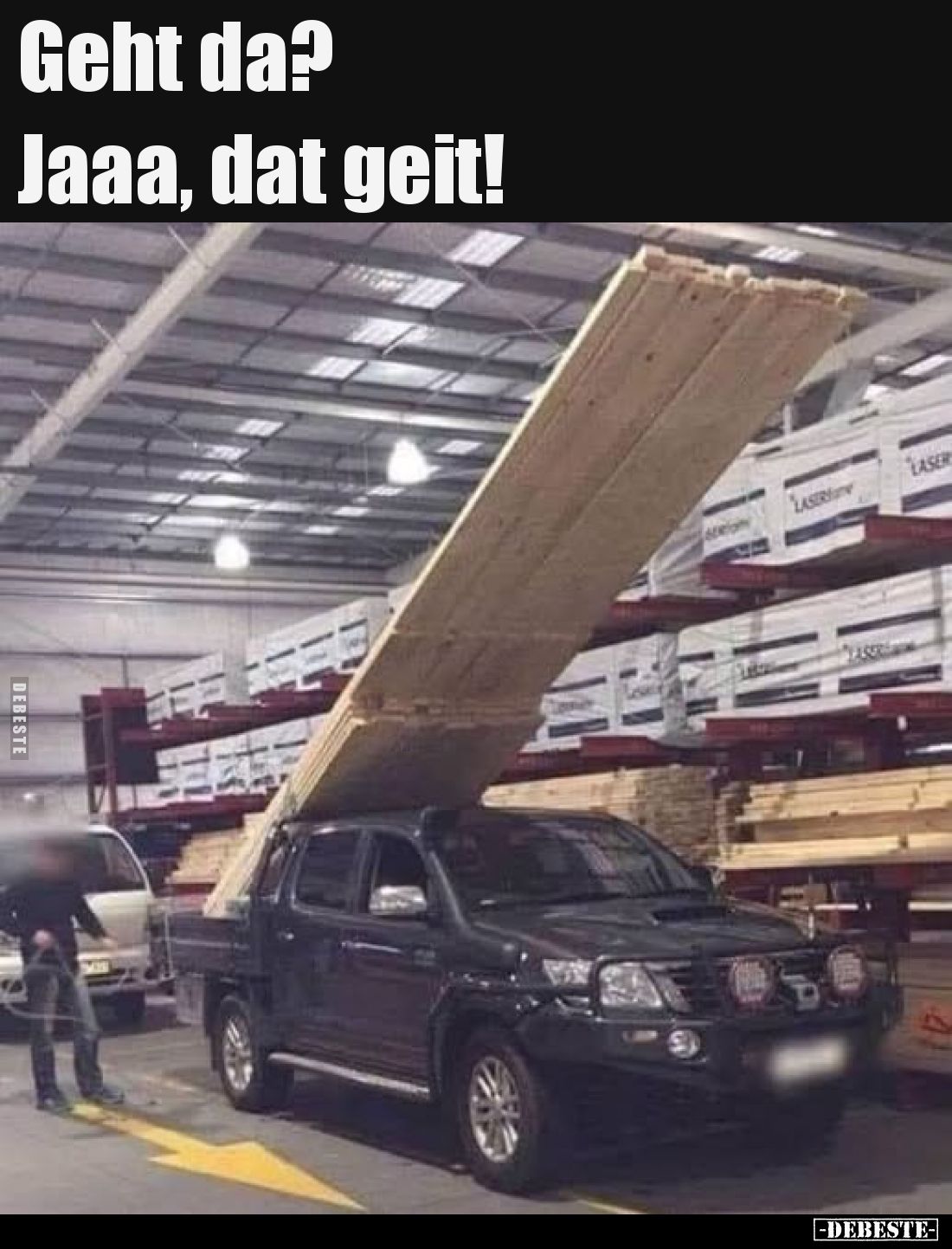 Geht da? - Jaaa, dat geit!