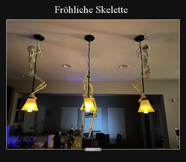Fröhliche Skelette.. - Lustige Bilder | DEBESTE.de