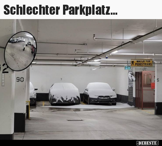 Schlechter Parkplatz... - Lustige Bilder | DEBESTE.de