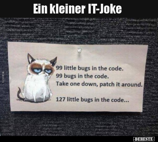 Ein kleiner IT-Joke.. - Lustige Bilder | DEBESTE.de