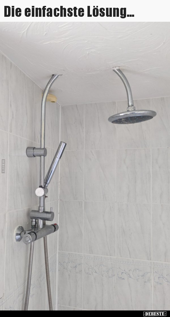 Die einfachste Lösung..