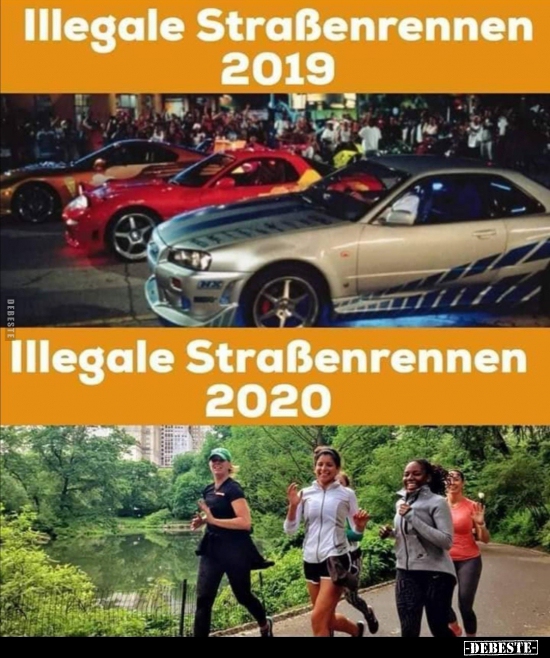 Illegales Straßenrennen 2019 / 2020..