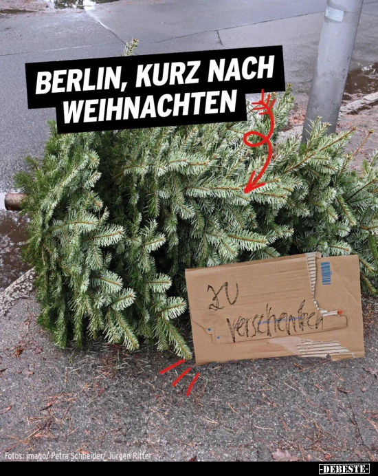Berlin, kurz nach Weihnachten... - Lustige Bilder | DEBESTE.de