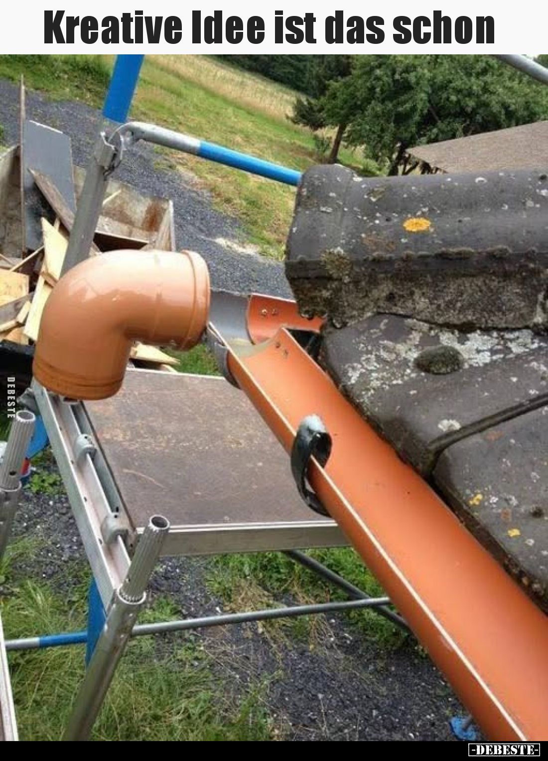 Kreative Idee ist das schon
