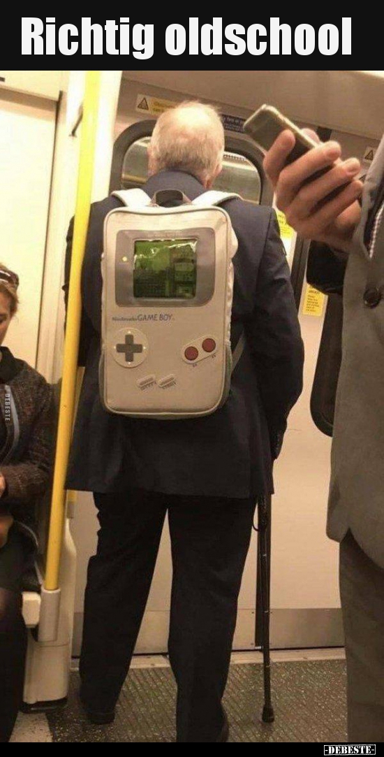 Richtig oldschool..
