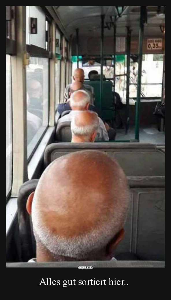 Alles gut sortiert hier..