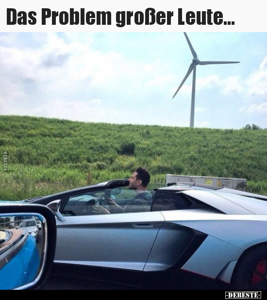 Das Problem großer Leute... - Lustige Bilder | DEBESTE.de