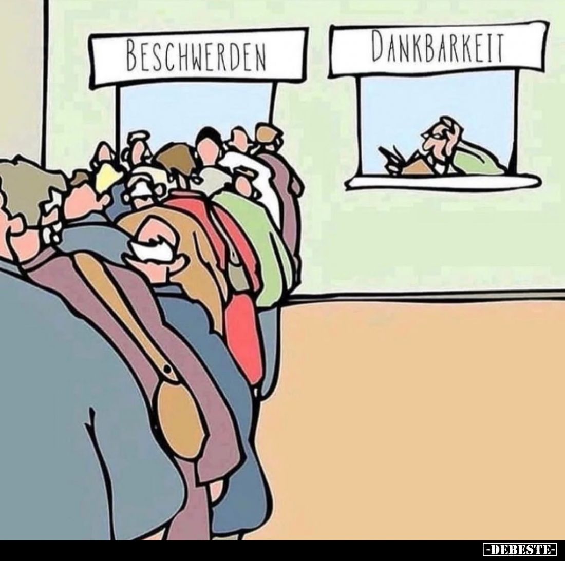 Beschwerden. -
Dankbarkeit.