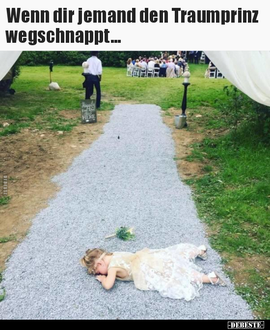 Wenn dir jemand den Traumprinz wegschnappt...
