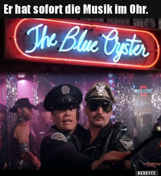 Er hat sofort die Musik im Ohr... - Lustige Bilder | DEBESTE.de